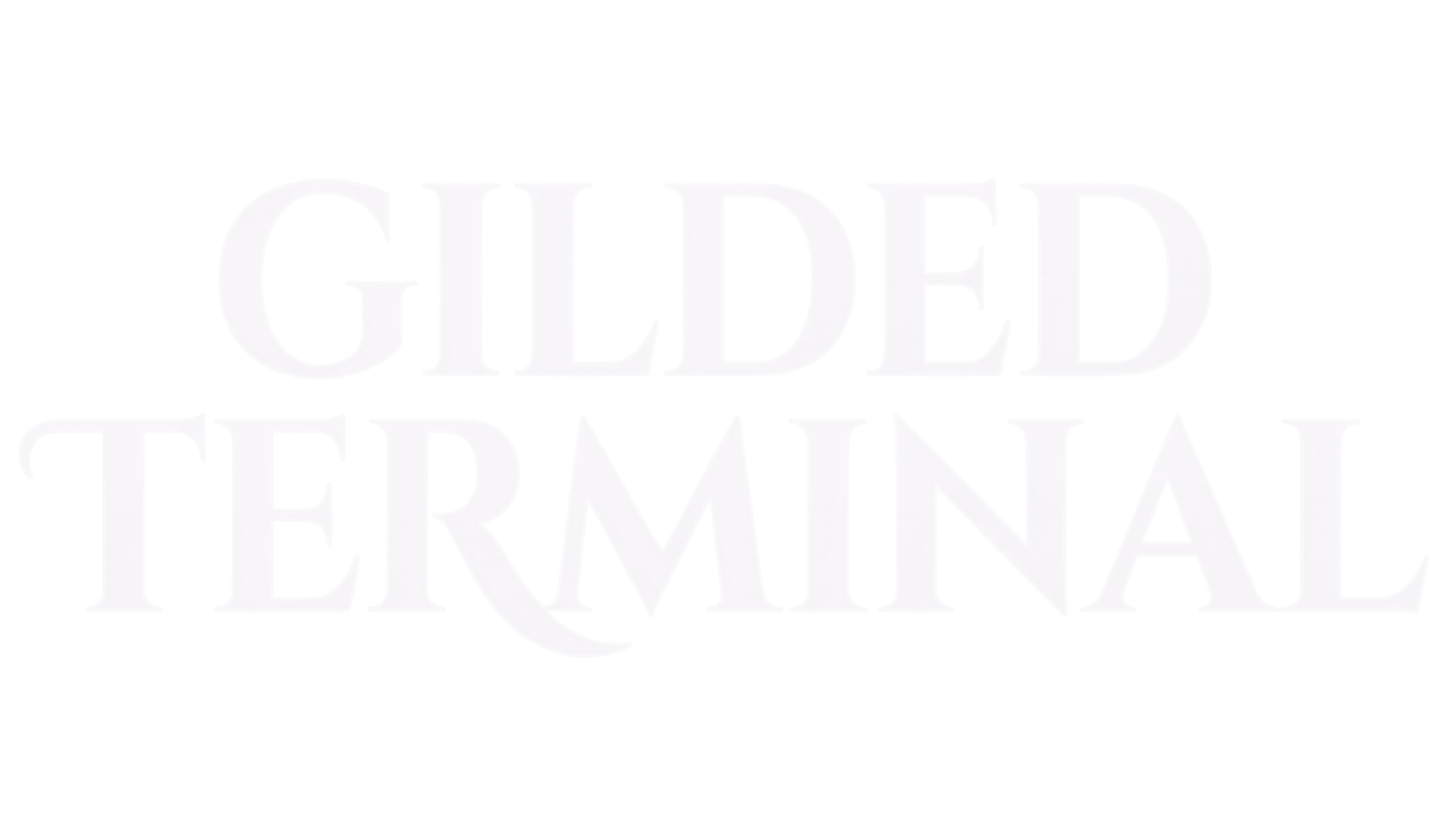 Gilded Terminal